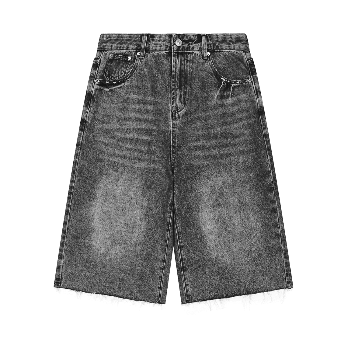 Short en Jean Large Vintage — Homme - Space