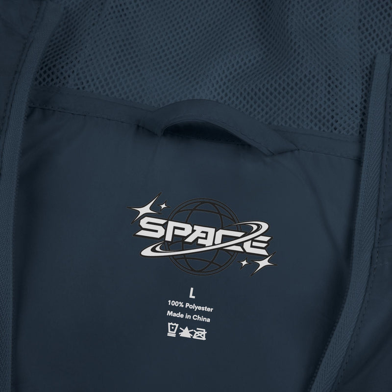Unisex Full-Zip Windbreaker Jacket - Space