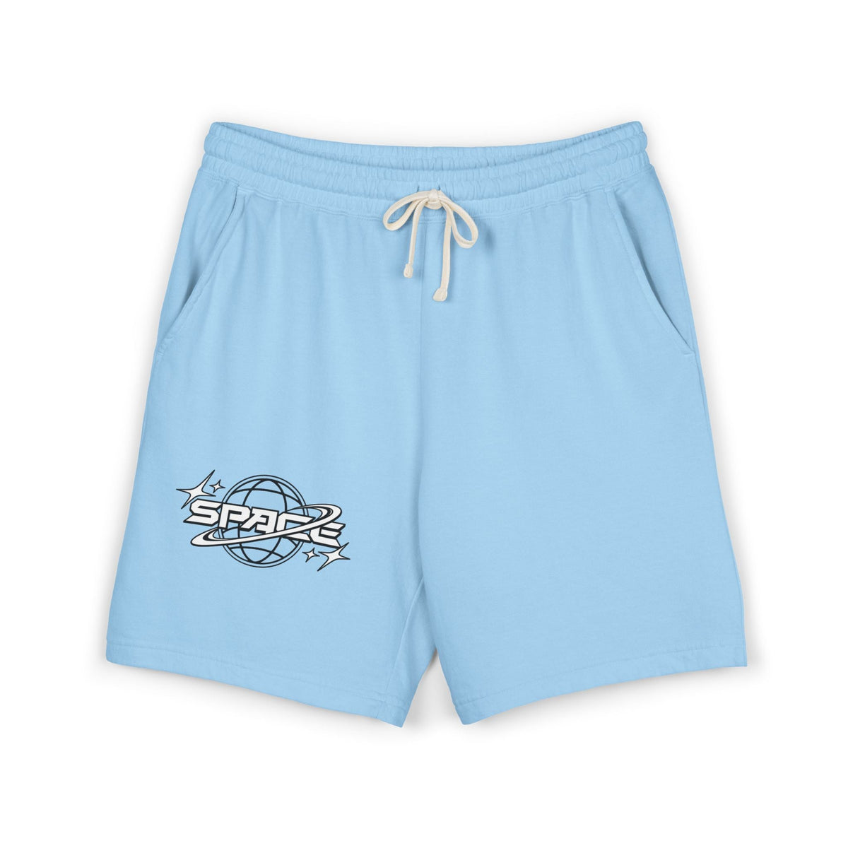 Unisex Garment-Dyed Lightweight Fleece Sweat Shorts - Space