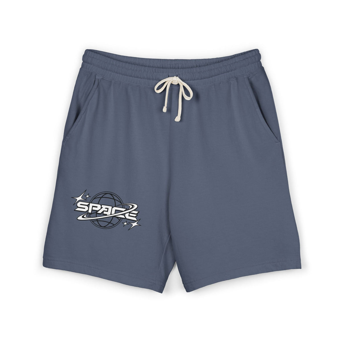 Unisex Garment-Dyed Lightweight Fleece Sweat Shorts - Space